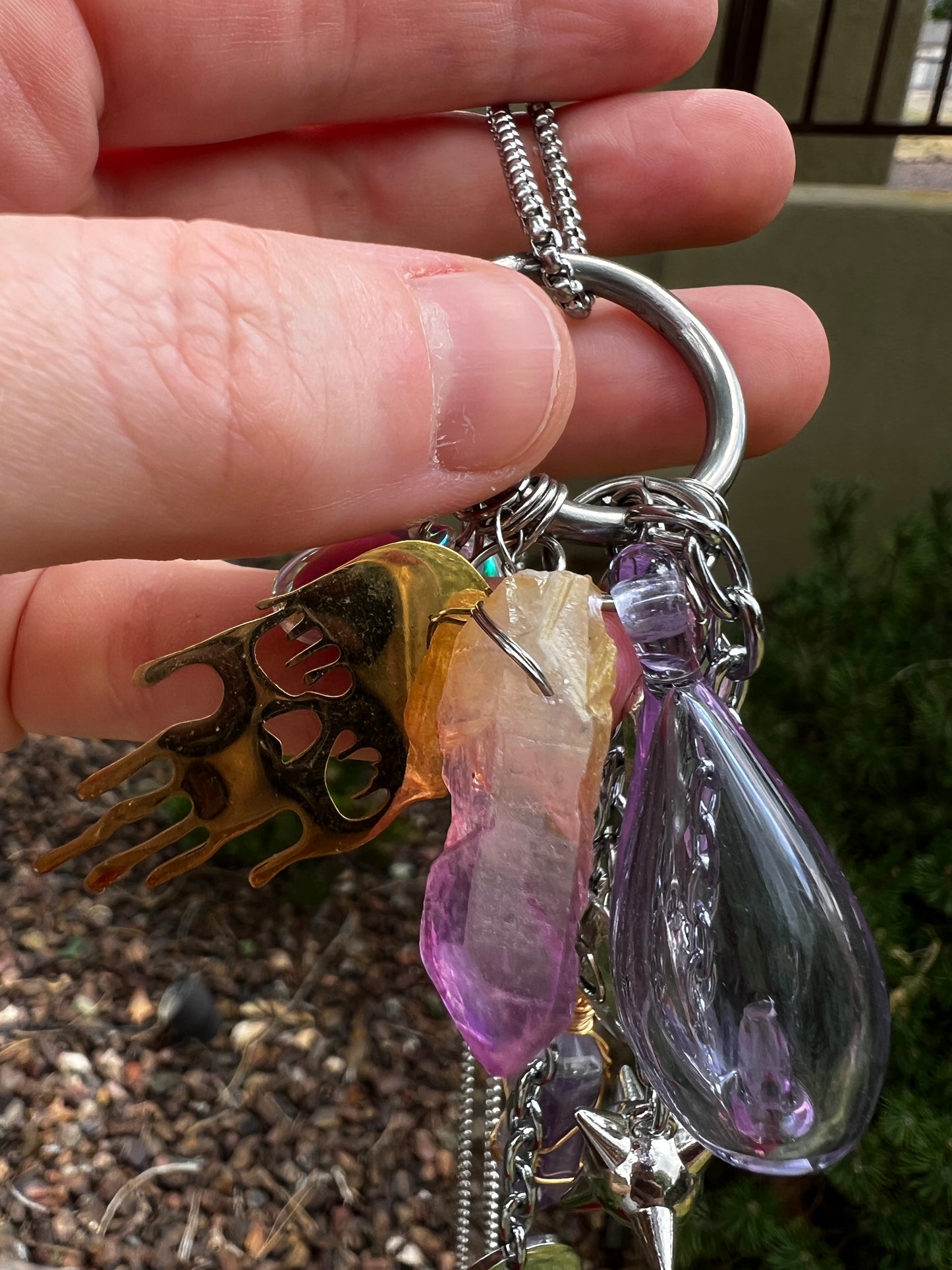 Drink Me Potion Bottle > three colors < - Trinket Chain