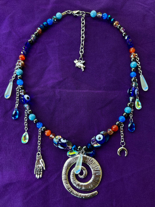 Return to Sender - Glass Stack Necklace