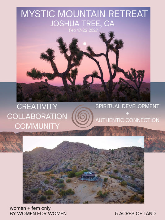 MYSTIC MOUNTAIN RETREAT RESERVATION - JOSHUA TREE - FEB 17-22