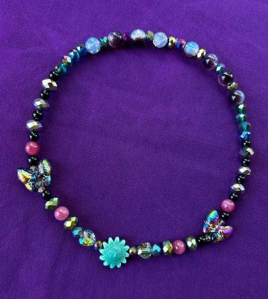 Double Stretch Necklaces + Pashmina Pin