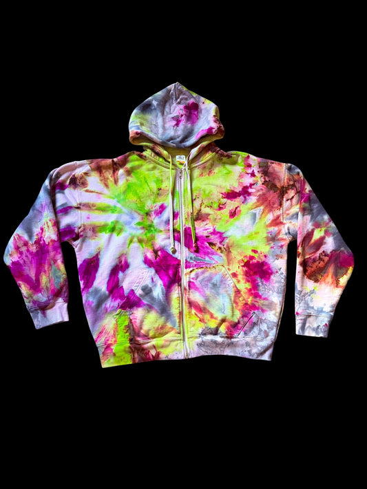 “Big Sur” size L - Cotton Zip Hoodie