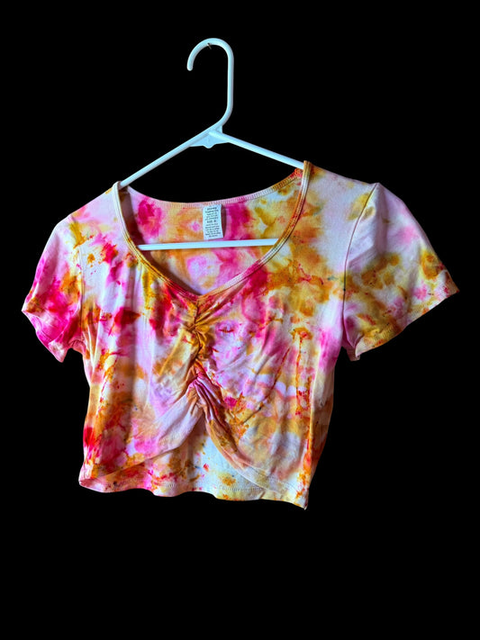“Del Mar” size M - Cotton Crop Top