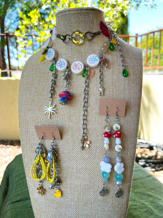 Reclaimed Stack Set + Earrings
