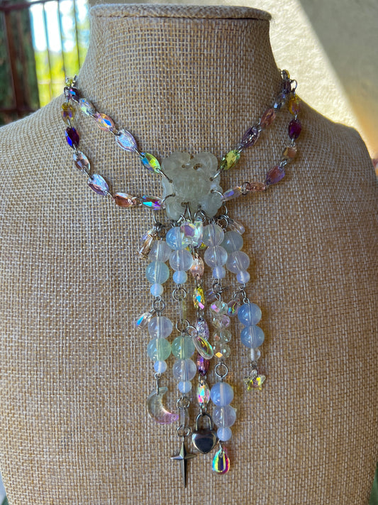 Sacred Shapes - Glass Crystal Choker