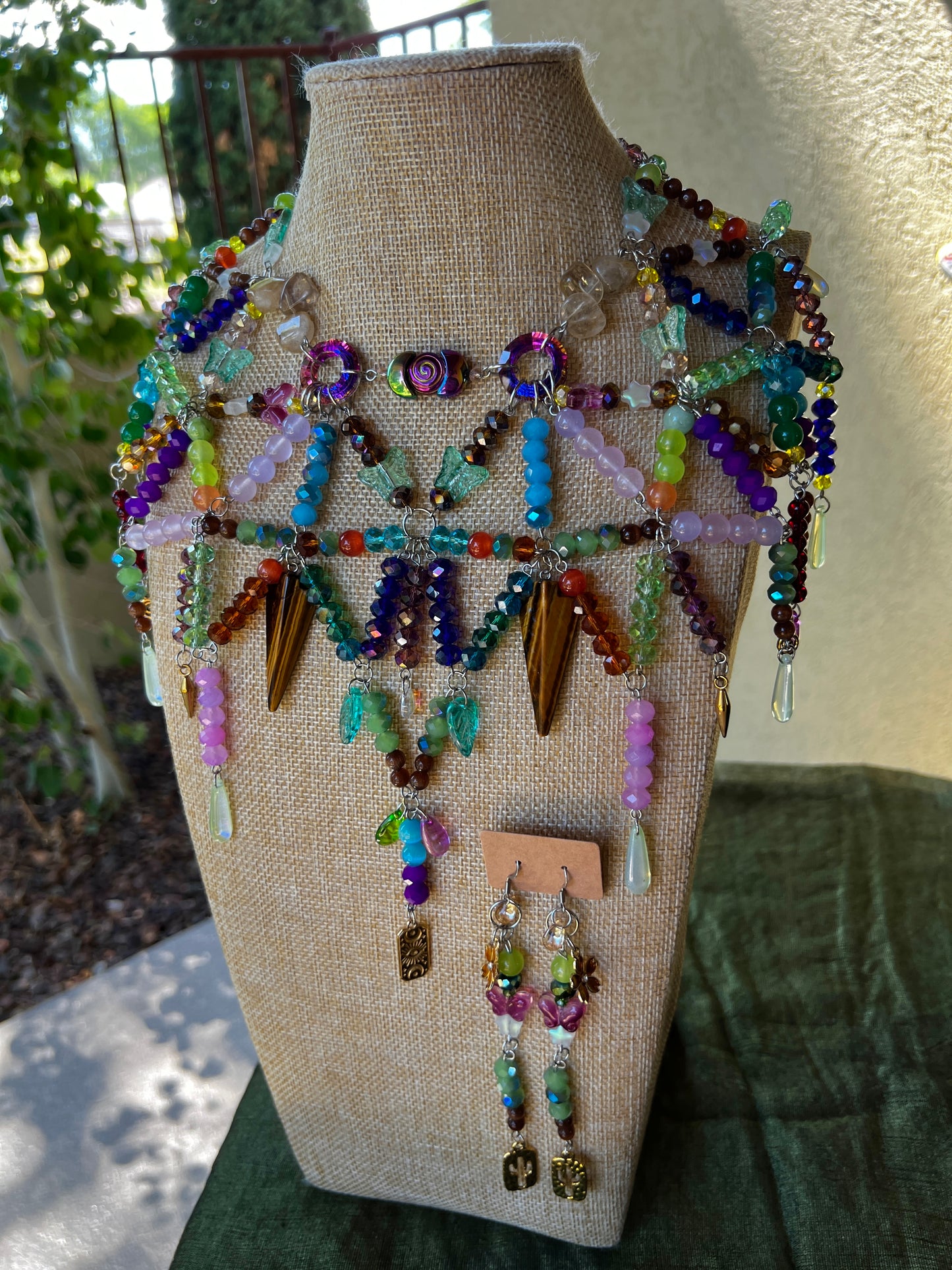 Earth Angel - Fantasy Chain + Earrings