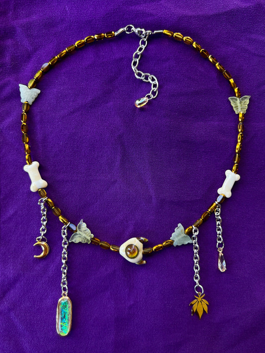 I Feel it in My Bones - Glass Stack Necklace