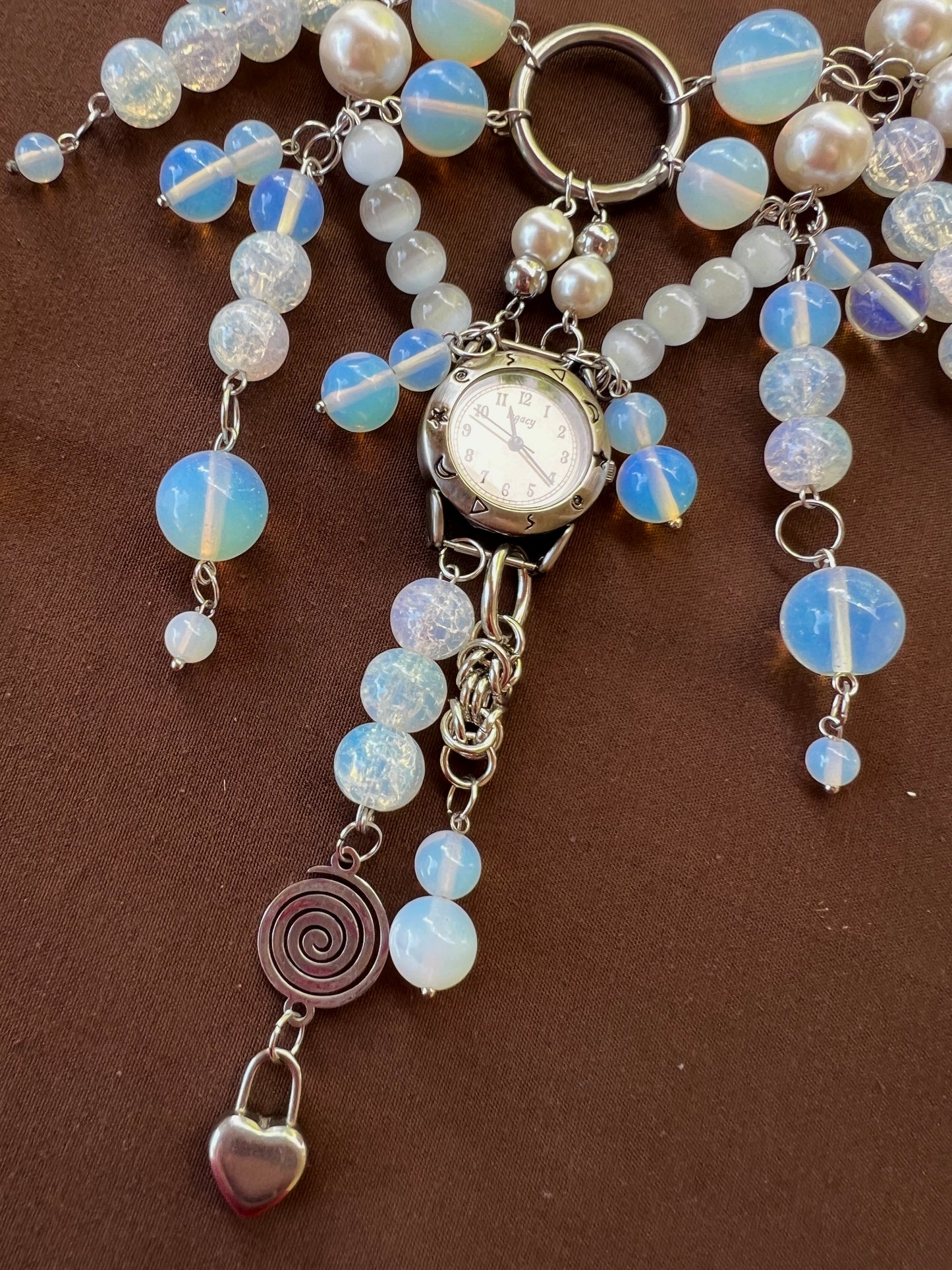 No Time to Say Hello Goodbye 3 Piece Set - Fantasy Chain + Hair Clip+ Earrings