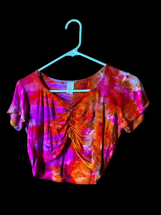 “Red Rocks” size S - Cotton Crop Top