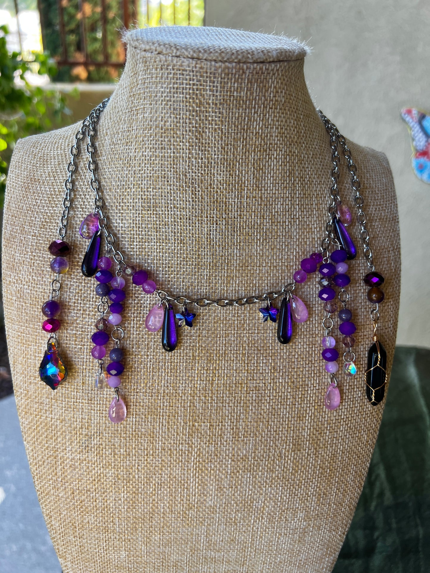 Abracadabra - Face Chain or Wrap Necklace