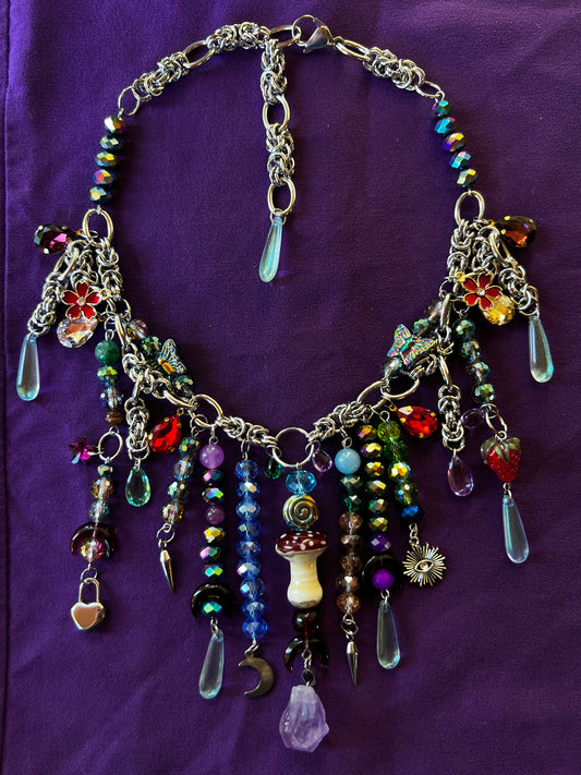 Magic Mushroom - Mushroom Spirit Chainmaille