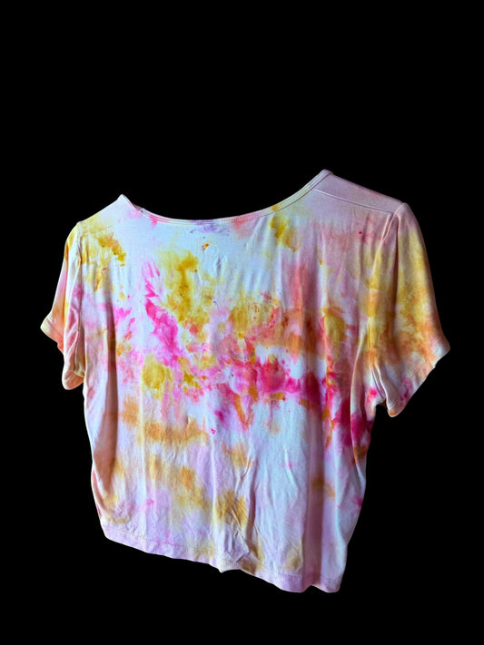 “Del Mar” size L - Cotton Crop Top
