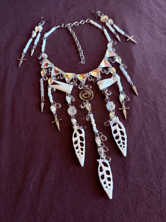 Waterfall Chain + Earrings