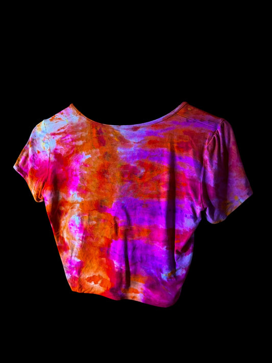 “Red Rocks” size S - Cotton Crop Top