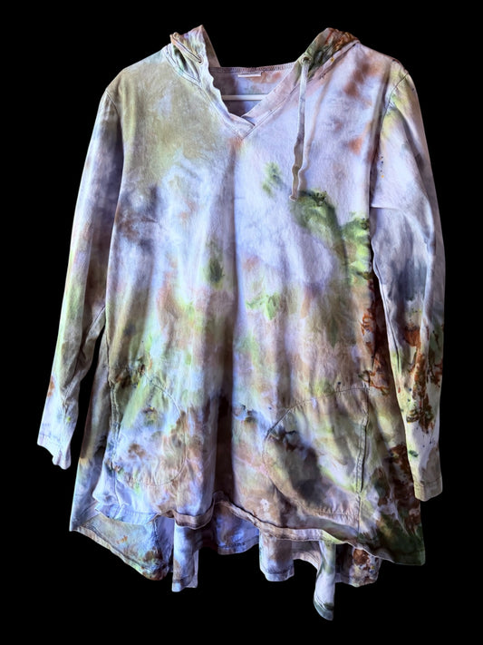 “Havasu” size S-L - Over Size Cotton Hoodie Dress