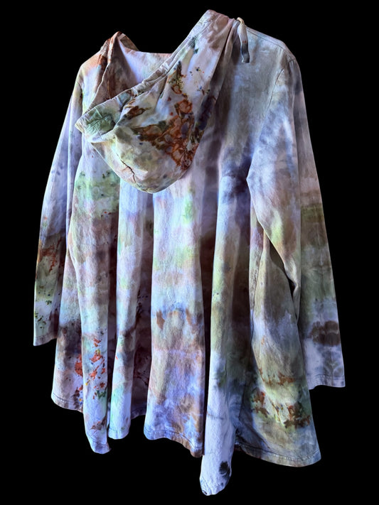 “Havasu” size S-L - Over Size Cotton Hoodie Dress